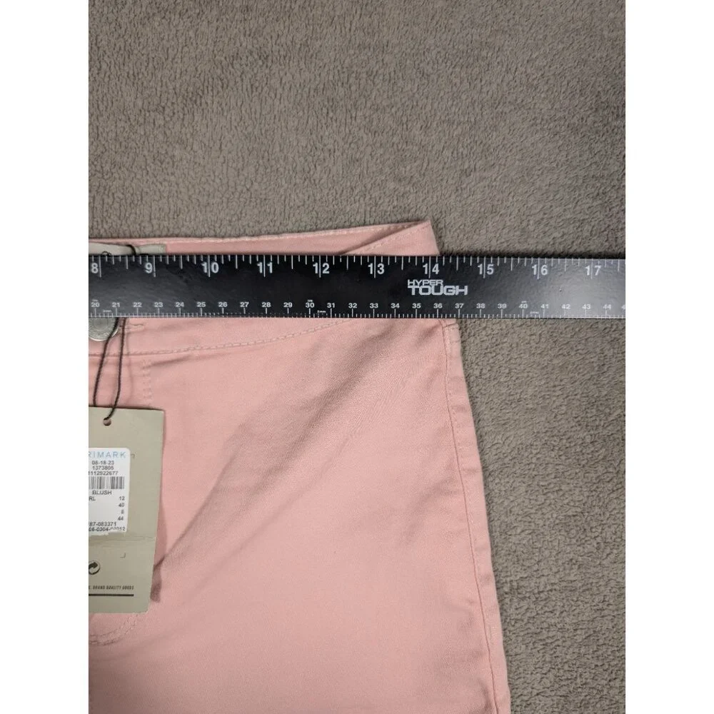 Denim & Co. Classic Women's Size 8 Waist Stretch Jeggings Pink NWT - Picture 8 of 10